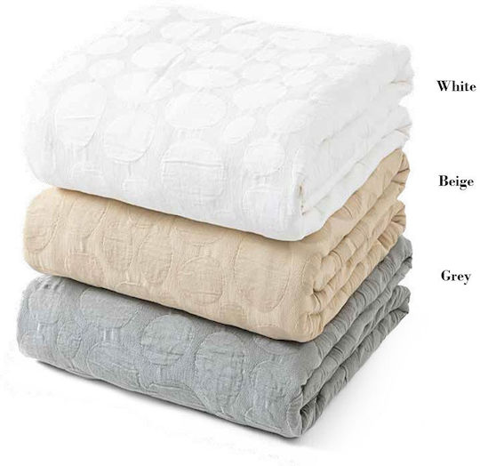 Nima Hotel Blanket King Size Gray 270x270cm