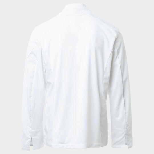 Payper Coat Chef 100% Cotton made White with Long Sleeve Elite Mesh