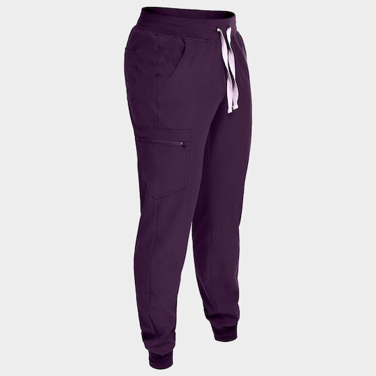 Beunique Unisex Medical Pants Purple