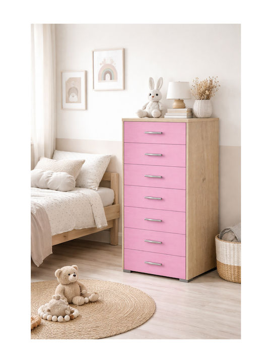 Mobilier pentru copii Roz 60x45x123cm