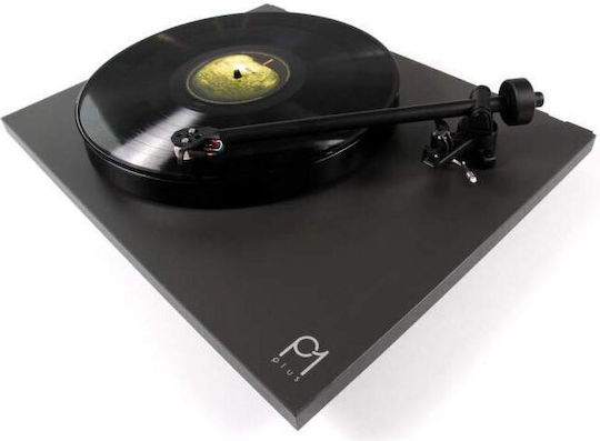 Rega Planar 1 Plus Πικάπ με Belt Drive και Προενίσχυση Μαύρο
