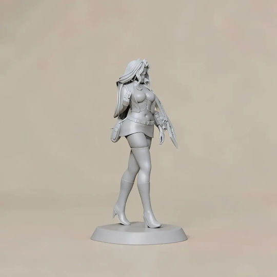 Небоядисана 3D Фигура Mai Valentine Yu Gi Oh Боядисване DIY Подарък Цветове 30 см 1:6