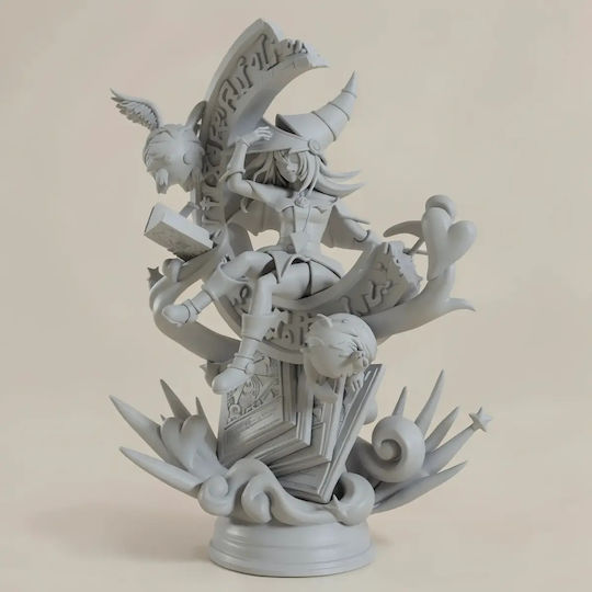 Небоядисана 3D Фигура Dark Magician Girl Нова Версия Файлове Боядисване DIY Подарък Цветове 30 См 1:6