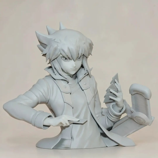 Небоядисана 3D Фигура Jaden Yuki Yu Gi Oh Скулптури 3D Печат Боядисване DIY Подарък Цветове 30 см 1:6