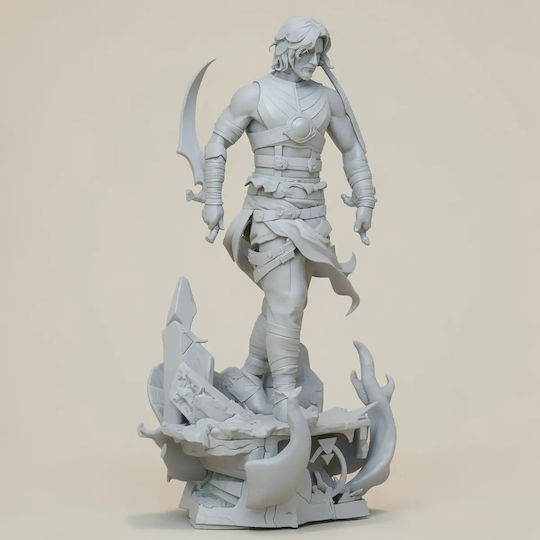 Unpainted 3D Figure Prince Persia 377mm Painting DIY Gift Colors 15.2 Cm 1:12