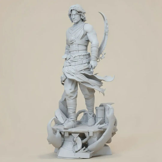 Unpainted 3D Figure Prince Persia 377mm Painting DIY Gift Colors 15.2 Cm 1:12