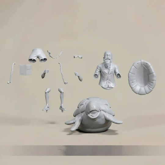 Άβαφη 3d Φιγούρα Master Roshi Pervert Dragonball 3d Printing Figurine Βάψιμο Diy Δώρο Χρώματα 30 Cm 1:6