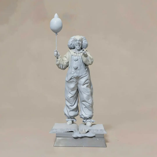 Unpainted 3D Figure Pennywise It 1990 3D Model Painting DIY Gift Colors 15.2 Cm 1:12