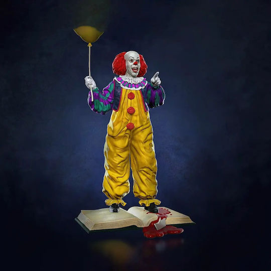 Unpainted 3D Figure Pennywise It 1990 3D Model Painting DIY Gift Colors 15.2 Cm 1:12