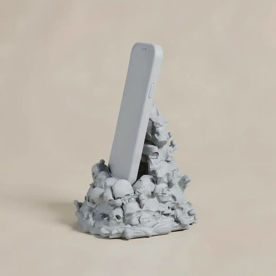 Figurină 3D Nevopsită Suport Telefon Tronul Oaselor Super Basic Vopsire Diy Cadou Culori 30 Cm 1:6