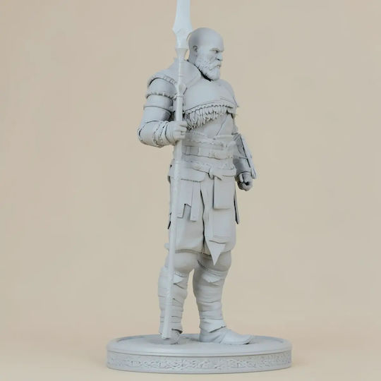 Άβαφη 3D Фигура Kratos Богът на войната 313 мм Боядисване DIY Подарък Цветове 30 см 1:6