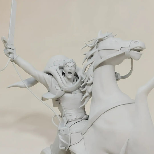 Unpainted 3D Figur Erwin Smith Angriff auf Titan Bemalen Diy Geschenk Farben 30 Cm 1:6