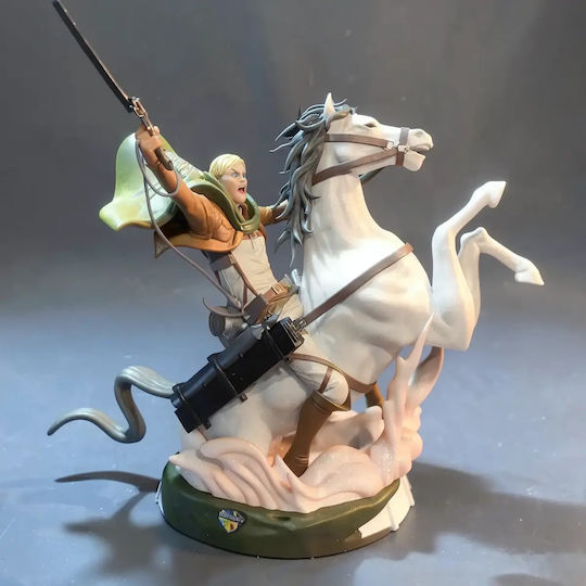 Unpainted 3D Figur Erwin Smith Angriff auf Titan Bemalen Diy Geschenk Farben 30 Cm 1:6