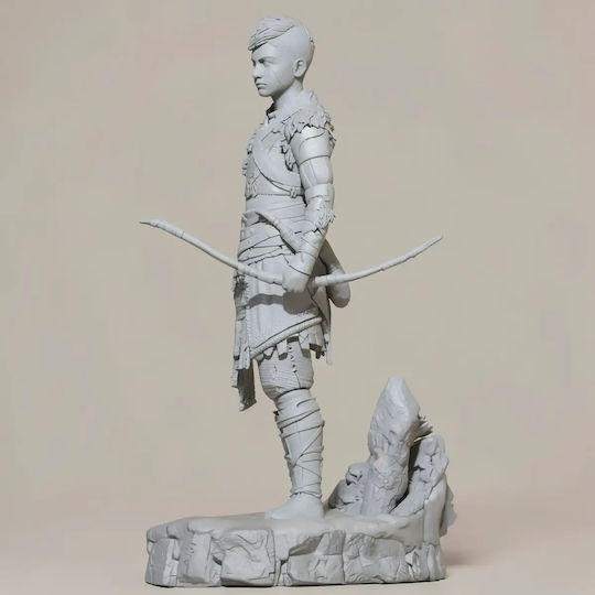 Небоядисана 3D Фигура Atreus Богът На Войната Ragnarok 3D Боядисване DIY Подарък Цветове 15,2 См 1:12