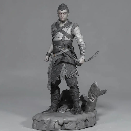 Небоядисана 3D Фигура Atreus Богът На Войната Ragnarok 3D Боядисване DIY Подарък Цветове 15,2 См 1:12