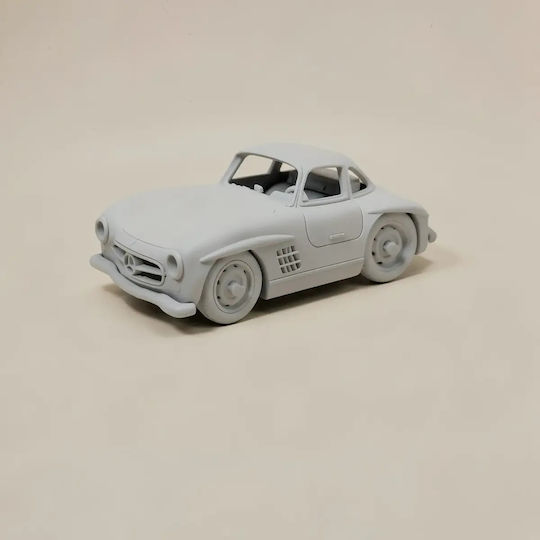 Unpainted 3D Figure Model Kit Car Mercedes 300SL Painting DIY Gift Colors 30 cm 1:6