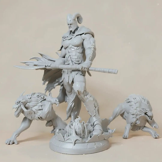 Άβαφη 3d Φιγούρα Ares God War From Dc Βάψιμο Diy Δώρο Χρώματα 15,2 Cm 1:12