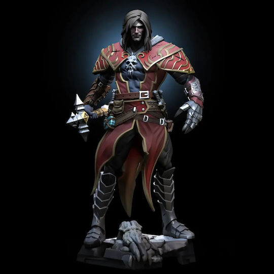 Unpainted 3D Figure Gabriel Belmont From Castlevania Miniature Painting Diy Gift Colors 15.2 Cm 1:12