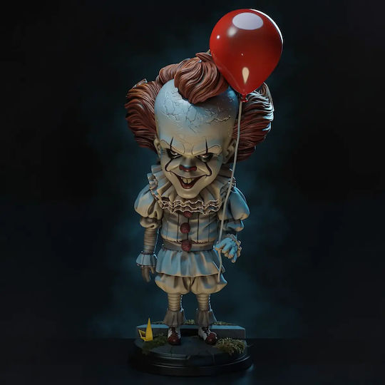 Unpainted 3D Figure Pennywise Chibi 135mm Painting Diy Gift Colors 20 Cm 1:8