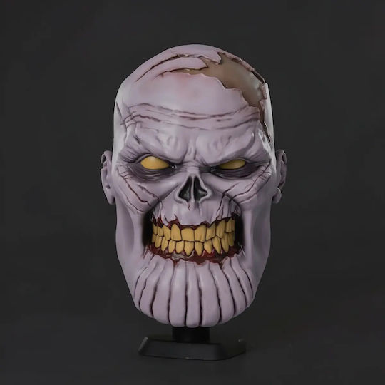 Небоядисана 3D Фигура Cosplay Зомби Танос Каска Боядисване DIY Подарък Цветове 30 См 1:6
