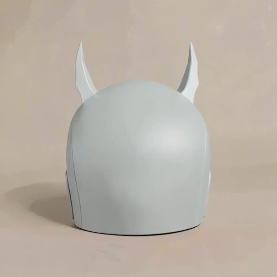 Unpainted 3D Figure Cosplay Daredevil Marvel Rivals Helmet Painting DIY Gift Colors 15.2 Cm 1:12