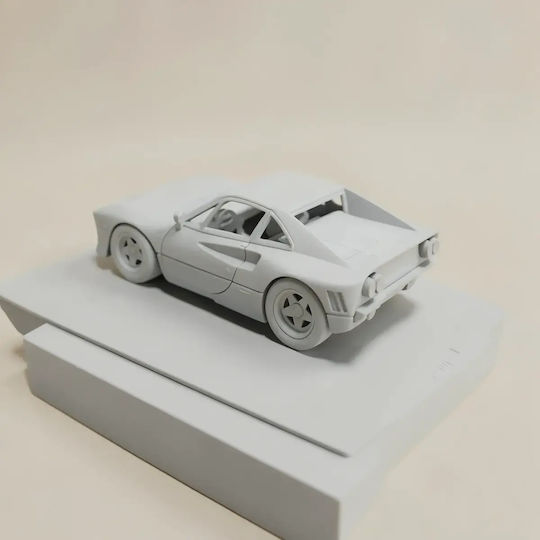 Unpainted 3D Figure Model Kit Car 288 Gto Painting Diy Gift Colors 15.2 Cm 1:12