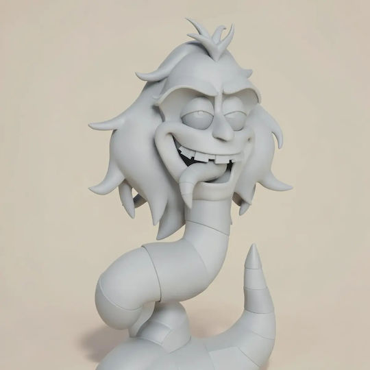 Небоядисана 3D Фигура Beetlejuice Snake Digital Боядисване DIY Подарък Цветове 15,2 См 1:12