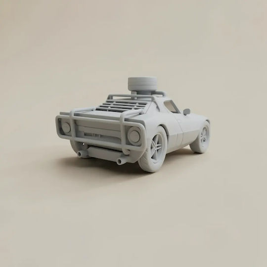 Unbemalte 3d Figur Modellbausatz Car Lancia Stratos Safari Pack Bemalen Diy Geschenk Farben 15,2 Cm 1:12