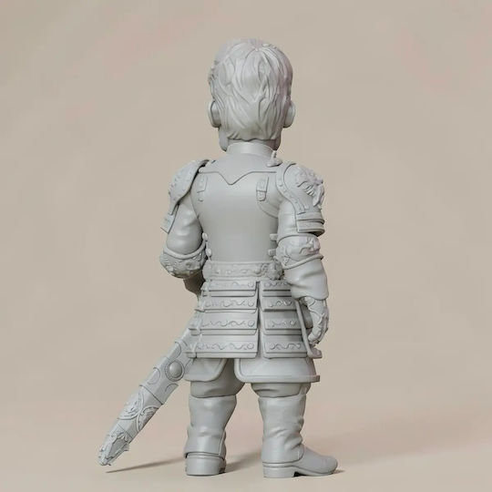 Unpainted 3D Figure Game Thrones Jaime Lannister Chibi 3D Printing Figurine Painting DIY Gift Colors 30 Cm 1:6