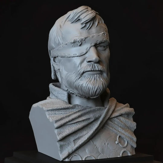 Άβαφη 3d Φιγούρα Bust Portrait Collection Beric Dondarrion Game Thrones Βάψιμο Diy Δώρο Χρώματα 15,2 Cm 1:12