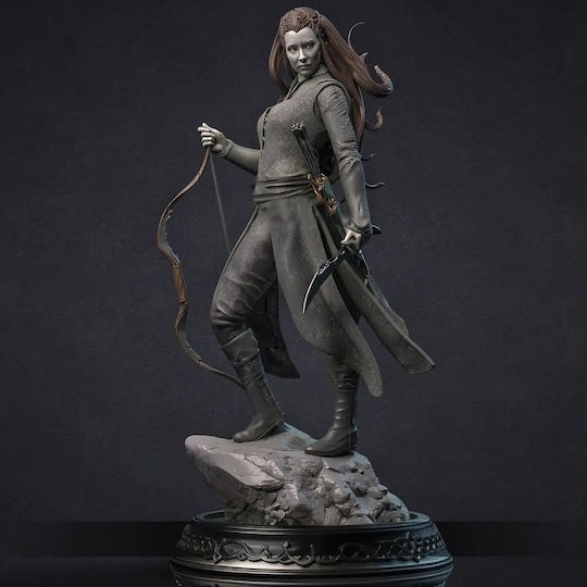 Небоядисана 3D Фигура Tauriel Evangeline Lilly 3D Модел От Хобит Боядисване Направи Си Сам Подарък Цветове 15,2 См 1:12