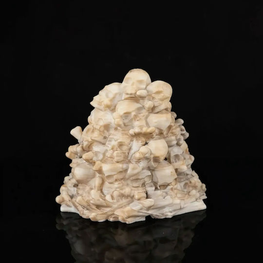 Unpainted 3D Figure Super Basic Bone Throne Phone Holder Painting DIY Gift Colors 15.2 Cm 1:12