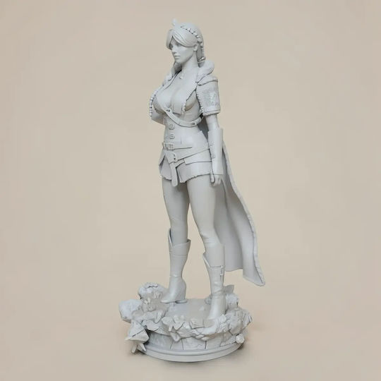 iLovePrints Sammelbare Figuren Abgebaute 3d Figur Ciri Witcher Eis Basis Bemalen Diy Geschenk Farben 15,2 Cm 1:12