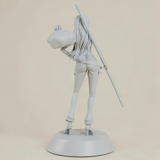 Άβαφη 3d Φιγούρα Nami Cloud 1 10 Stand Alone Βάψιμο Diy Δώρο Χρώματα 15,2 Cm 1:12