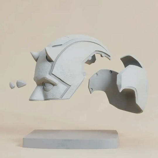 Άβαφη 3d Φιγούρα Cosplay Daredevil Born Again Helmet Βάψιμο Diy Δώρο Χρώματα 20 Cm 1:8