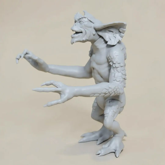 iLovePrints Sammelbare Figuren Abgepaintete 3d Figur Gremlins Stehend Grüne 3d Bemalung Diy Geschenk Farben 20 Cm 1:8