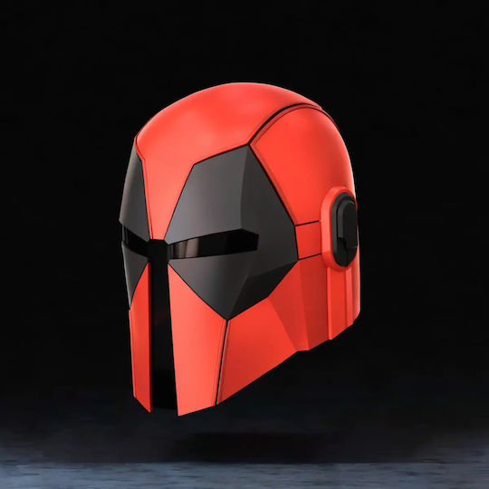 Sammlbare Figur 3d Cosplay Mandalorian Deadpool Helm Bemalt Diy Geschenk Farben 20 Cm 1:8