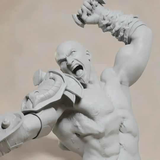 Άβαφη 3d Φιγούρα Kratos Kill Cyclops Βάψιμο Diy Δώρο Χρώματα 15,2 Cm 1:12