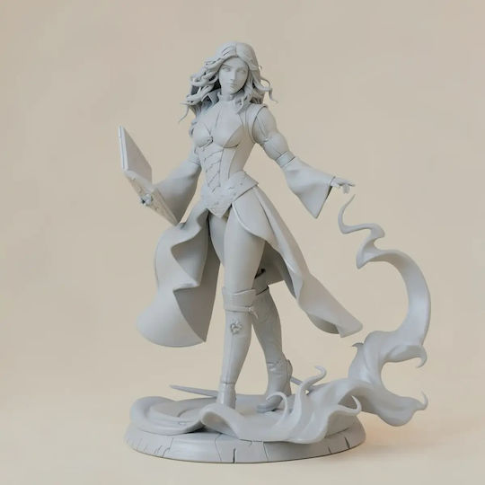 Unbemalte 3d Figur Triss Merigold Witcher 1:8 3d Bemalung Diy Geschenk Farben 20 Cm