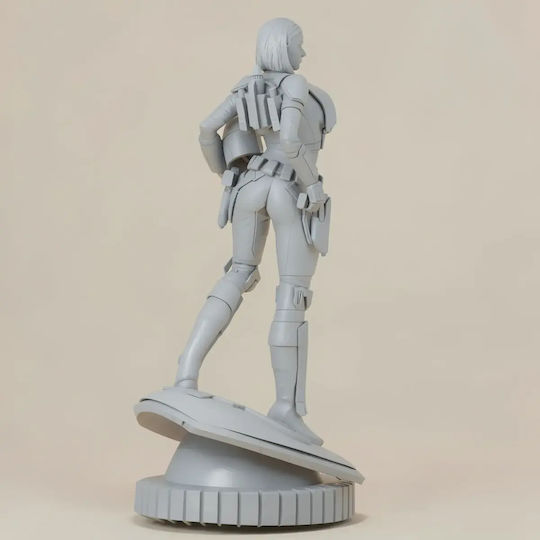 Unbemalte 3d Figur Bo Katan Mandalorian 1 10 Bemalung Diy Geschenk Farben 30 Cm 1:6