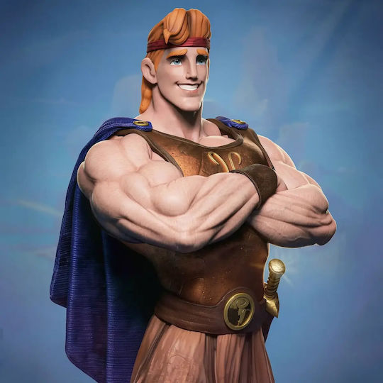 Unpainted 3D Figure Hercules Olympus 3D Painting DIY Gift Colors 15.2 Cm 1:12
