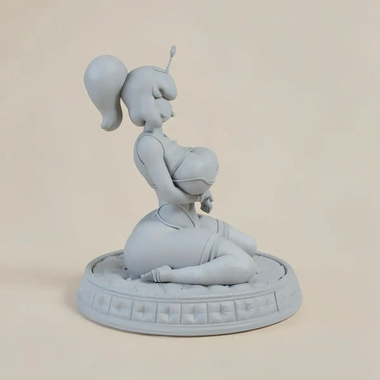 Unpainted 3D Figure Princess Bubblegum Thicc Version 3D Printing Model Super Mario Painting DIY Gift Colors 15.2 Cm 1:12