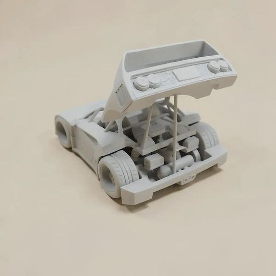 Abgebaute 3d Sammelbare Figur Model Kit Car F40 Lamborghini Bemalung Diy Geschenk Farben 15,2 Cm 1:12