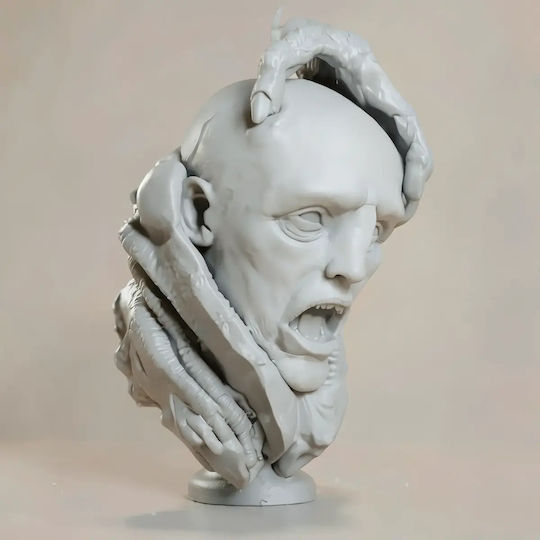 Unbemalte 3d Figur Ancestral Predator Engineer Diy Bemalung Geschenk Farben 30 Cm 1:6