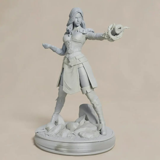 Unpainted 3D Figur Yennefer Witcher 1 4 Maßstab Files Bemalen Diy Geschenk Farben 20 Cm 1:8