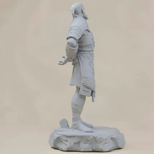 Небоядисана 3D Фигура Sindri Богът на Войната Боядисване DIY Подарък Цветове 20 см 1:8
