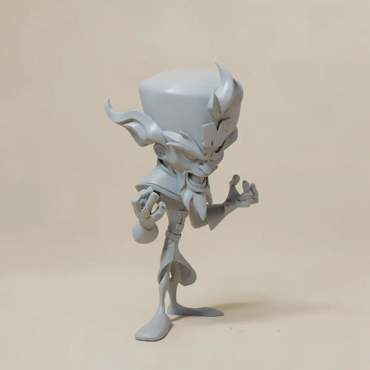 Άβαφη 3D Фигура Crash Bandicoot Dr Neo Cortex Digital Боядисване DIY Подарък Цветове 15,2 см 1:12