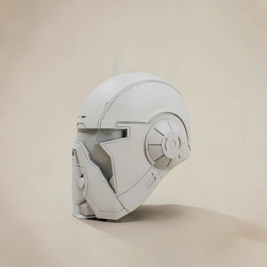 Sammlbare Figur 3d Cosplay Shae Vizla Mandalorianer Helm Starwars Tragbar Bemalung Diy Geschenk Farben 30 Cm 1:6