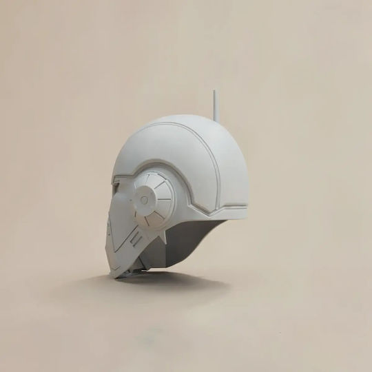 Sammlbare Figur 3d Cosplay Shae Vizla Mandalorianer Helm Starwars Tragbar Bemalung Diy Geschenk Farben 30 Cm 1:6