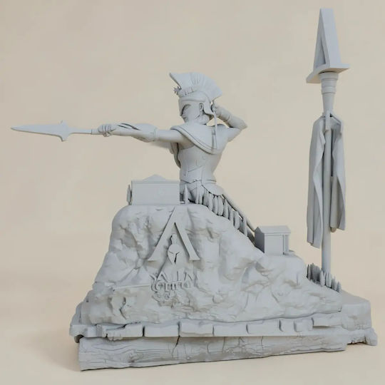 Unbemalte 3d Figur Kassandra Aus Assassin's Creed Odyssey Bemalung Diy Geschenk Farben 15,2 Cm 1:12